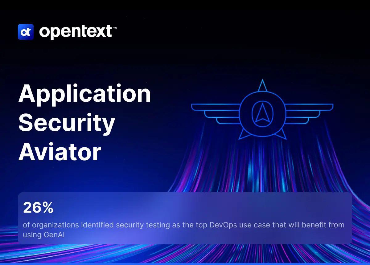 Application Security Aviator AI interface