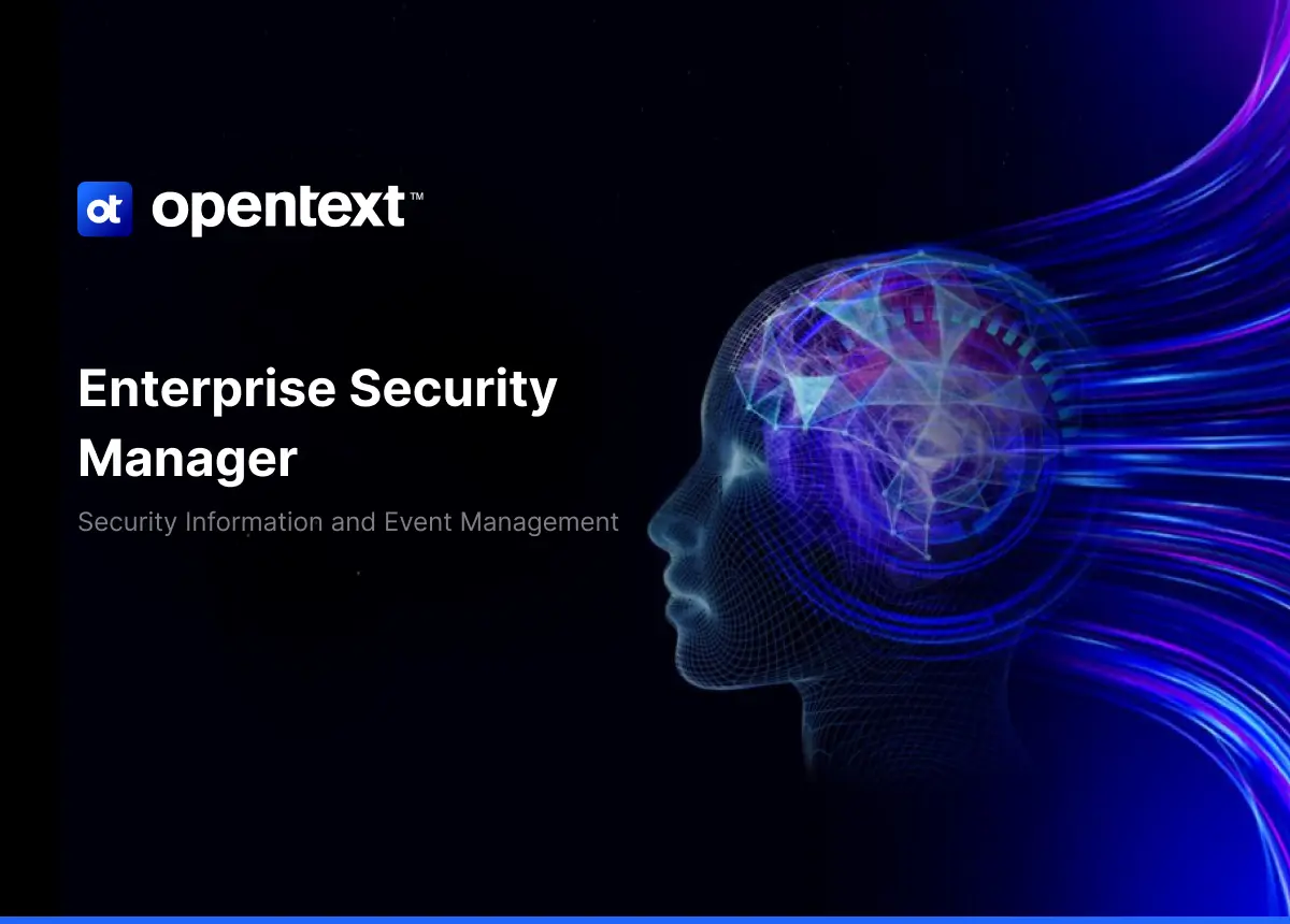 Enterprise Security Manager dashboard